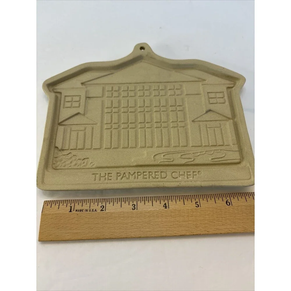 Pampered Chef Home Office Cookie Mold #4897 Never Used